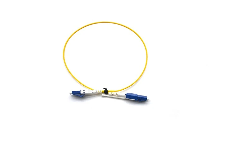 Patchcord światłowodowy LC do LC UPC jednomodowy, dupleksowy – 9/125μm OS2 z osłoną LSZH